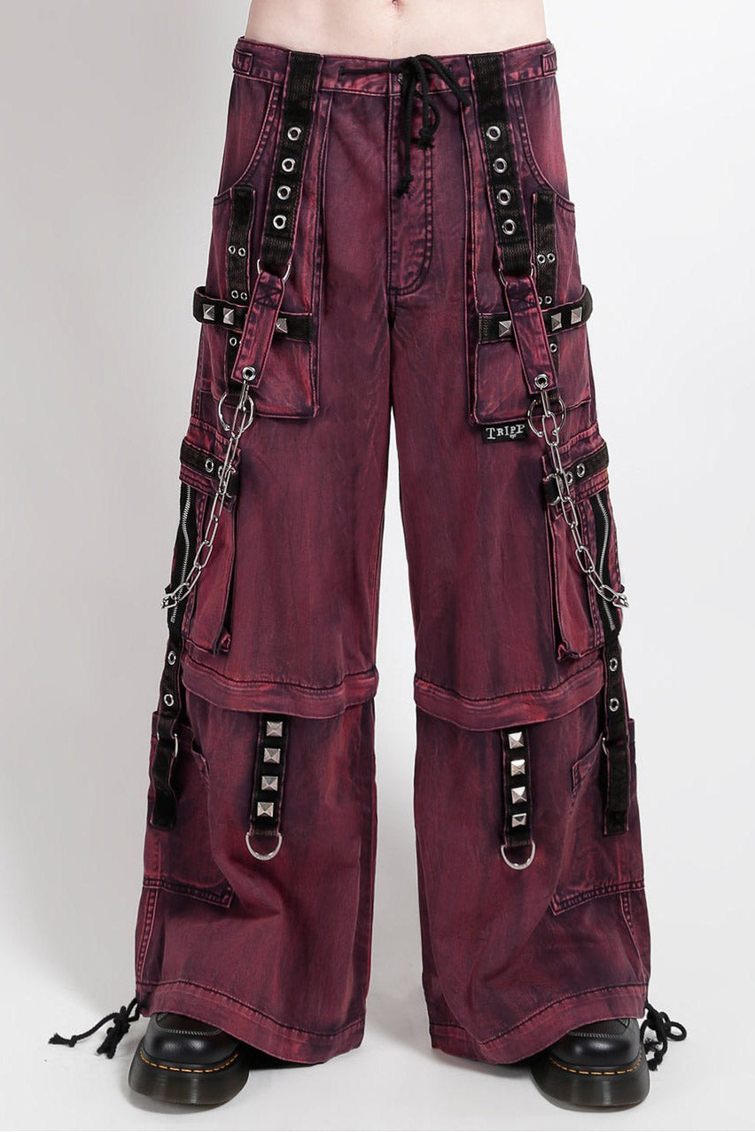 Tripp NYC Mega Haze Wash Pants [Purple/Bleach]