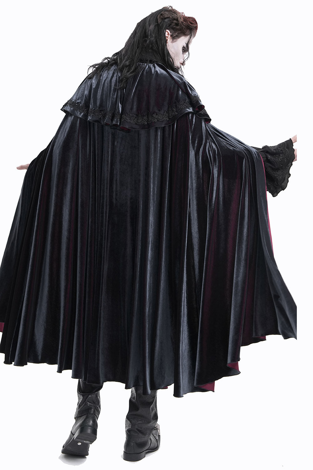 Dracula Velvet Vampire Cape
