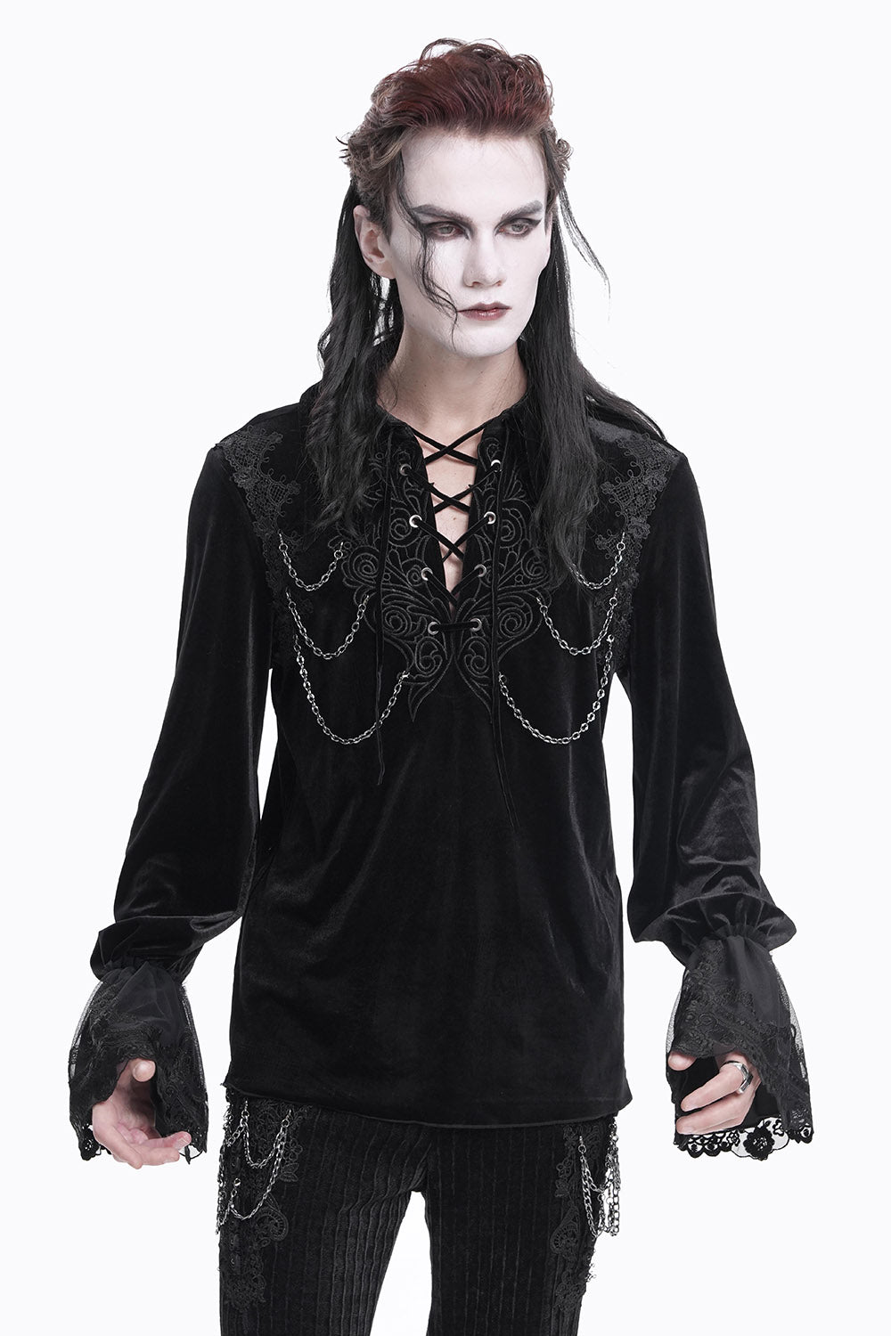Dark Dungeon Victorian Goth Shirt