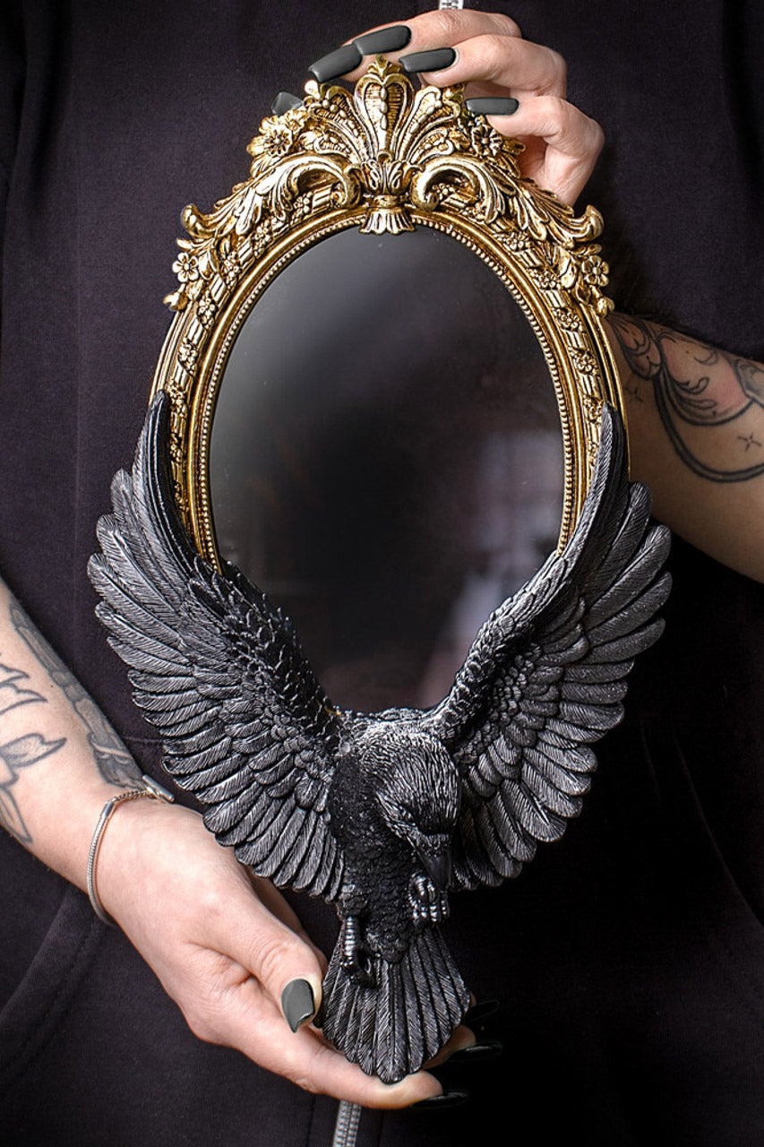 Raven's Gaze Wall Mirror