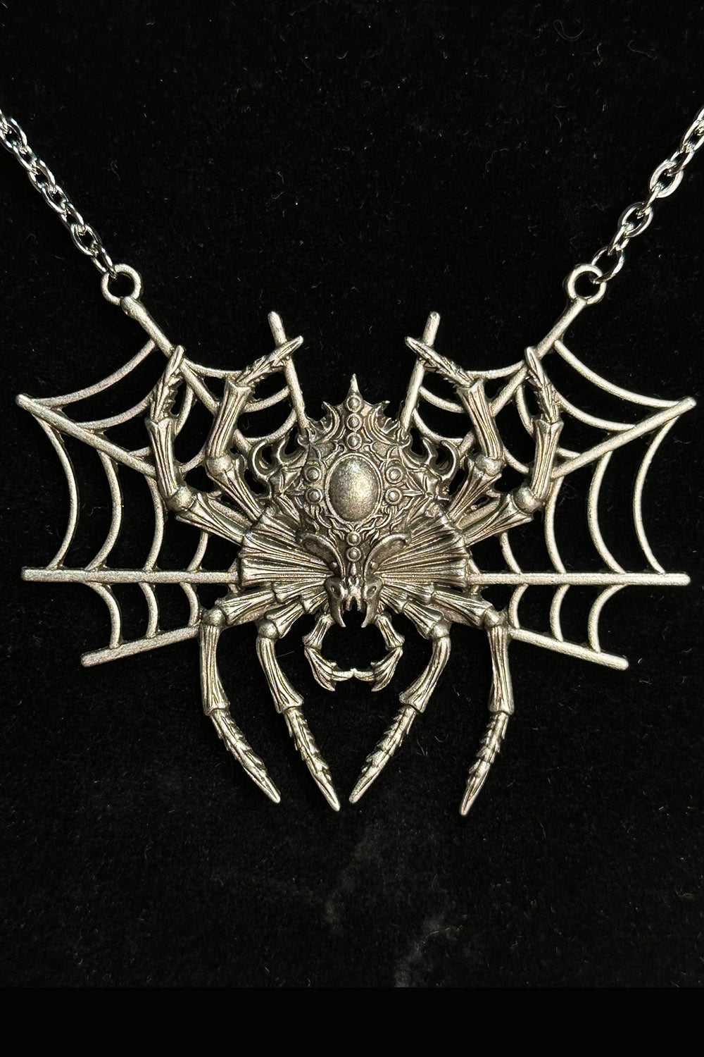 Arachnophobia Necklace