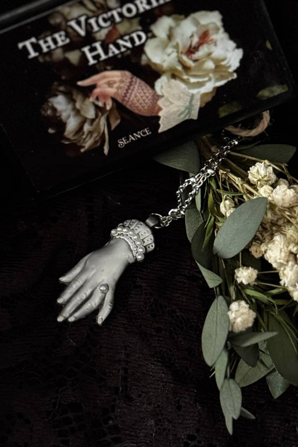 Victorian Hand Necklace