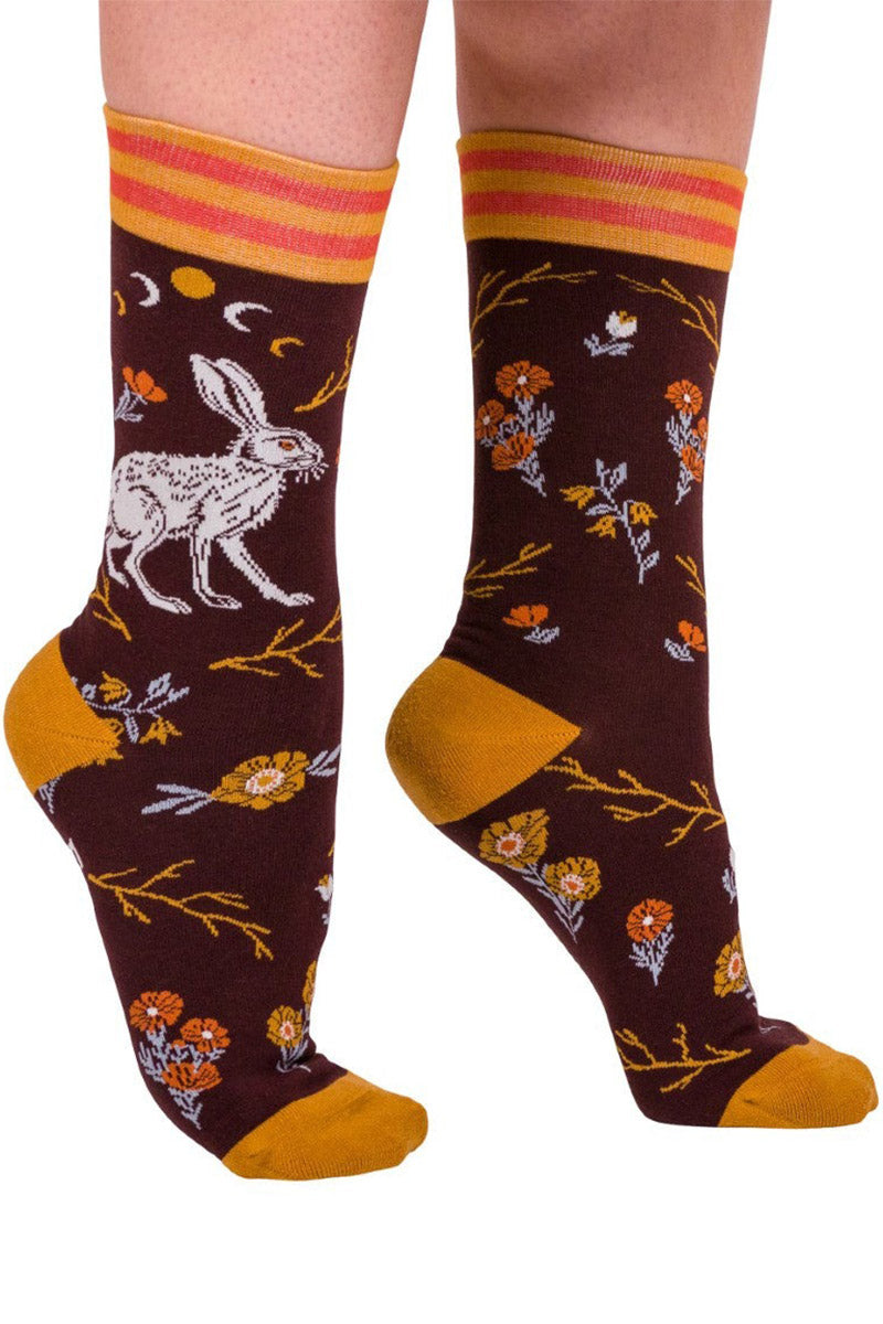 The Hare Crew Socks