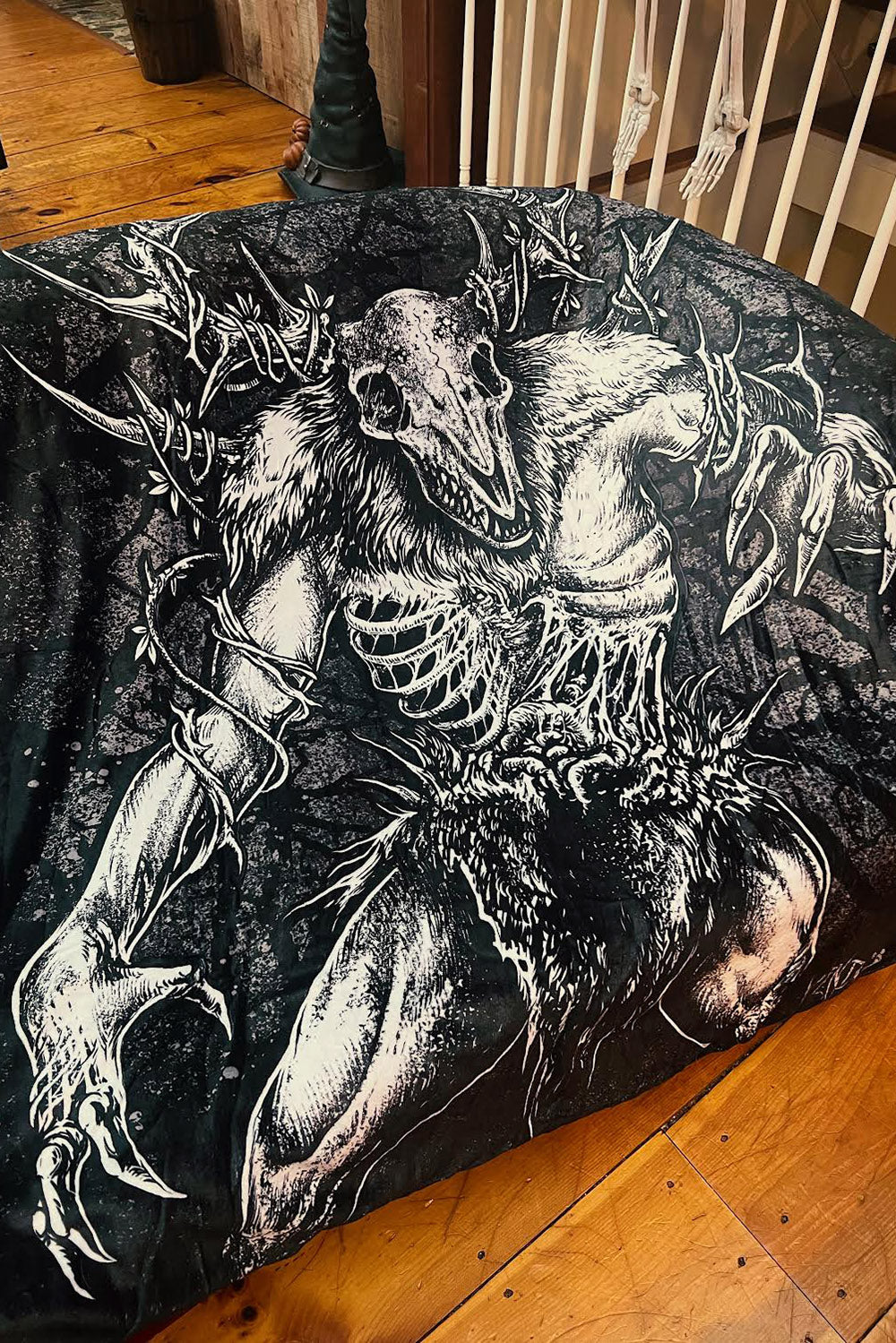 Wendigo Throw Blanket