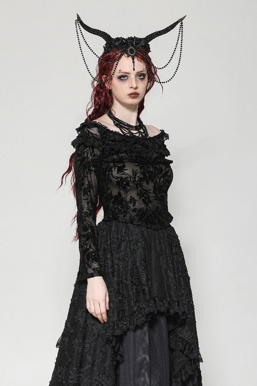 Cottage Witch Long Sleeve Top